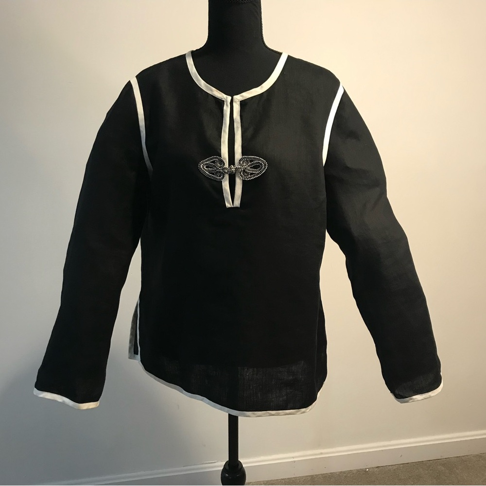Jones New York 100% linen top